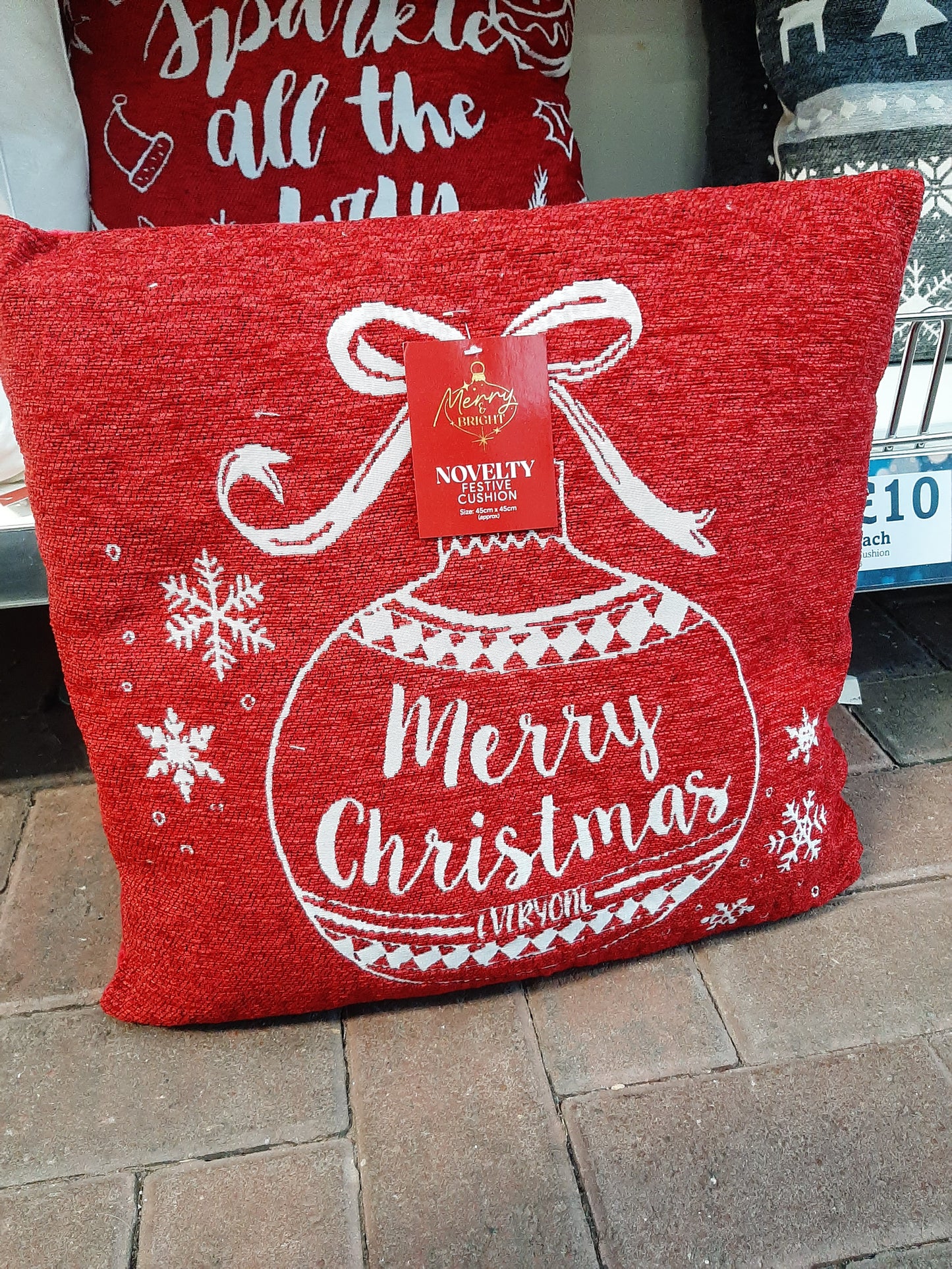 Christmas Cushion Merry Christmas