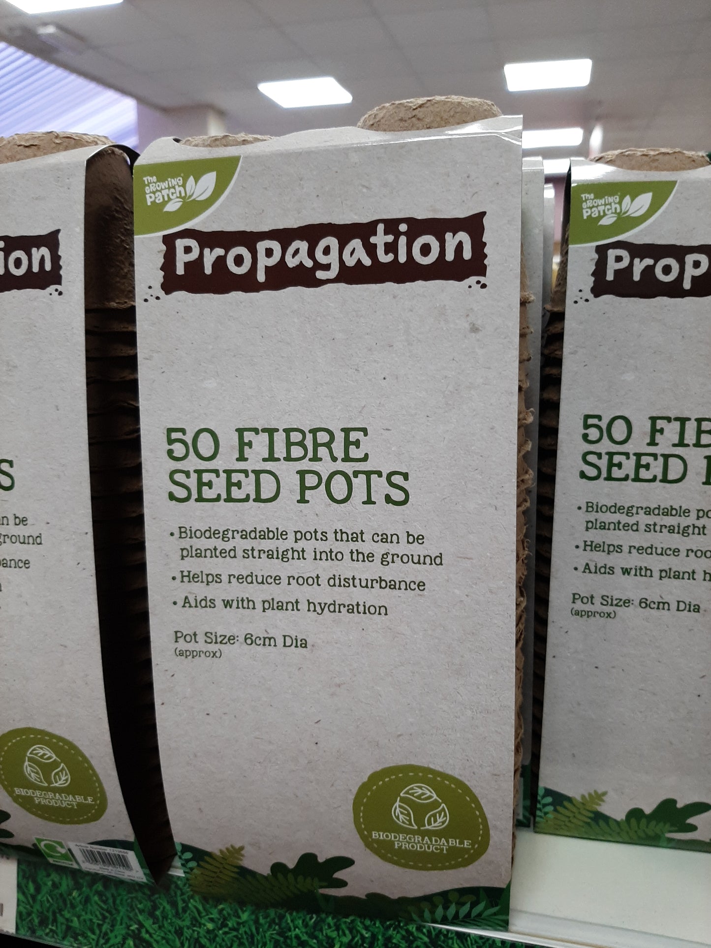 50 Fibre Seed Pots
