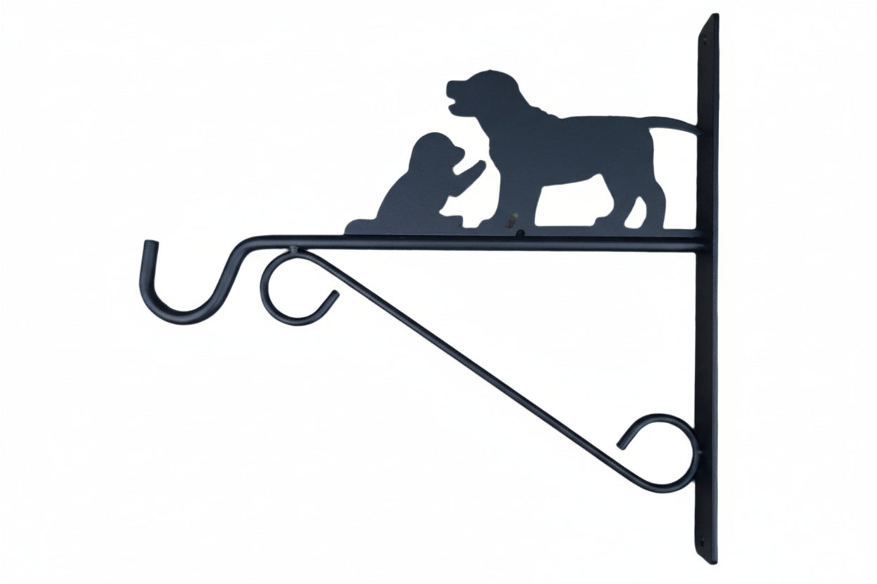 Hanging Basket Bracket Dogs
