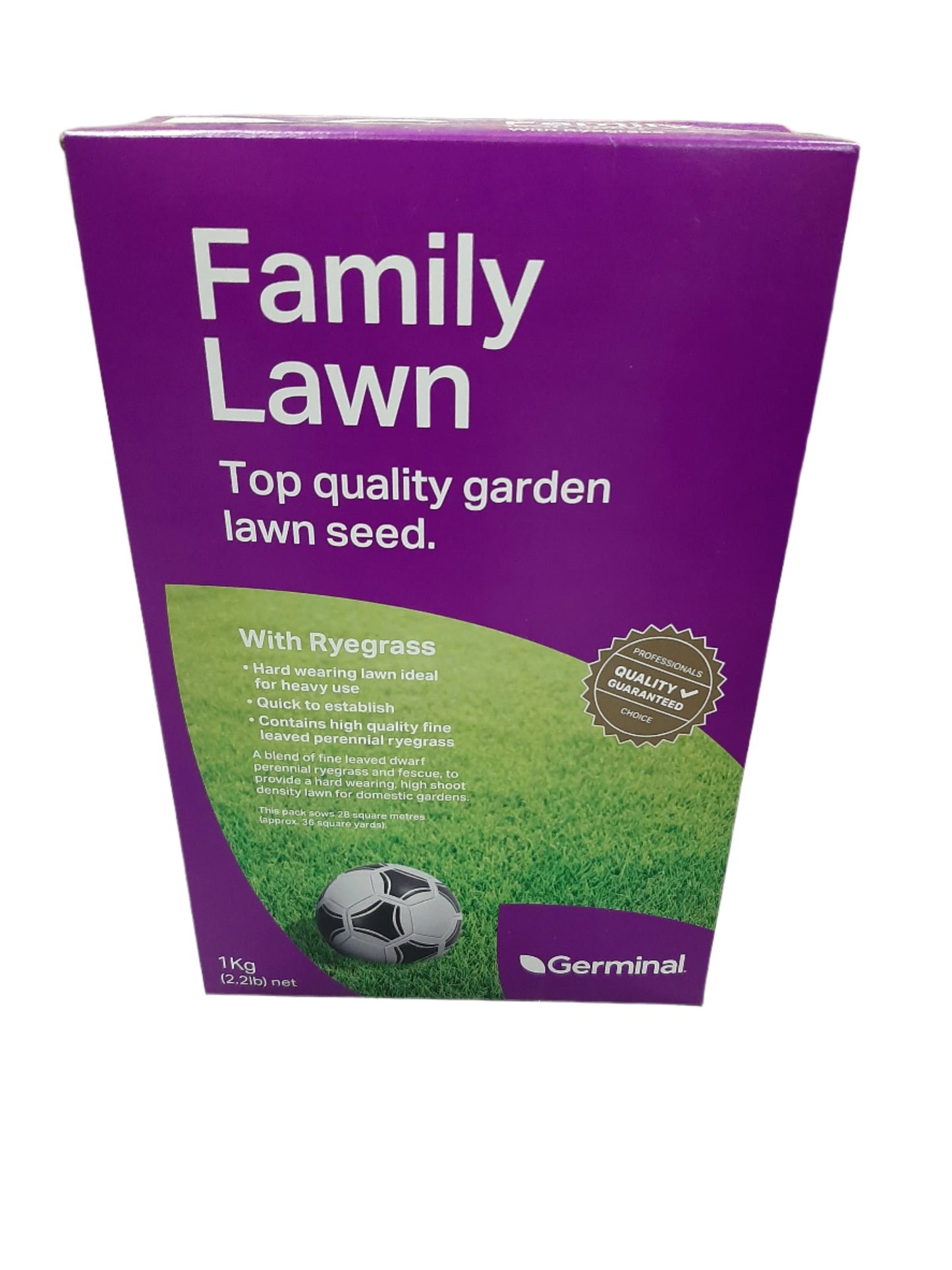 Germinal Family Lawn Seed 1Kg