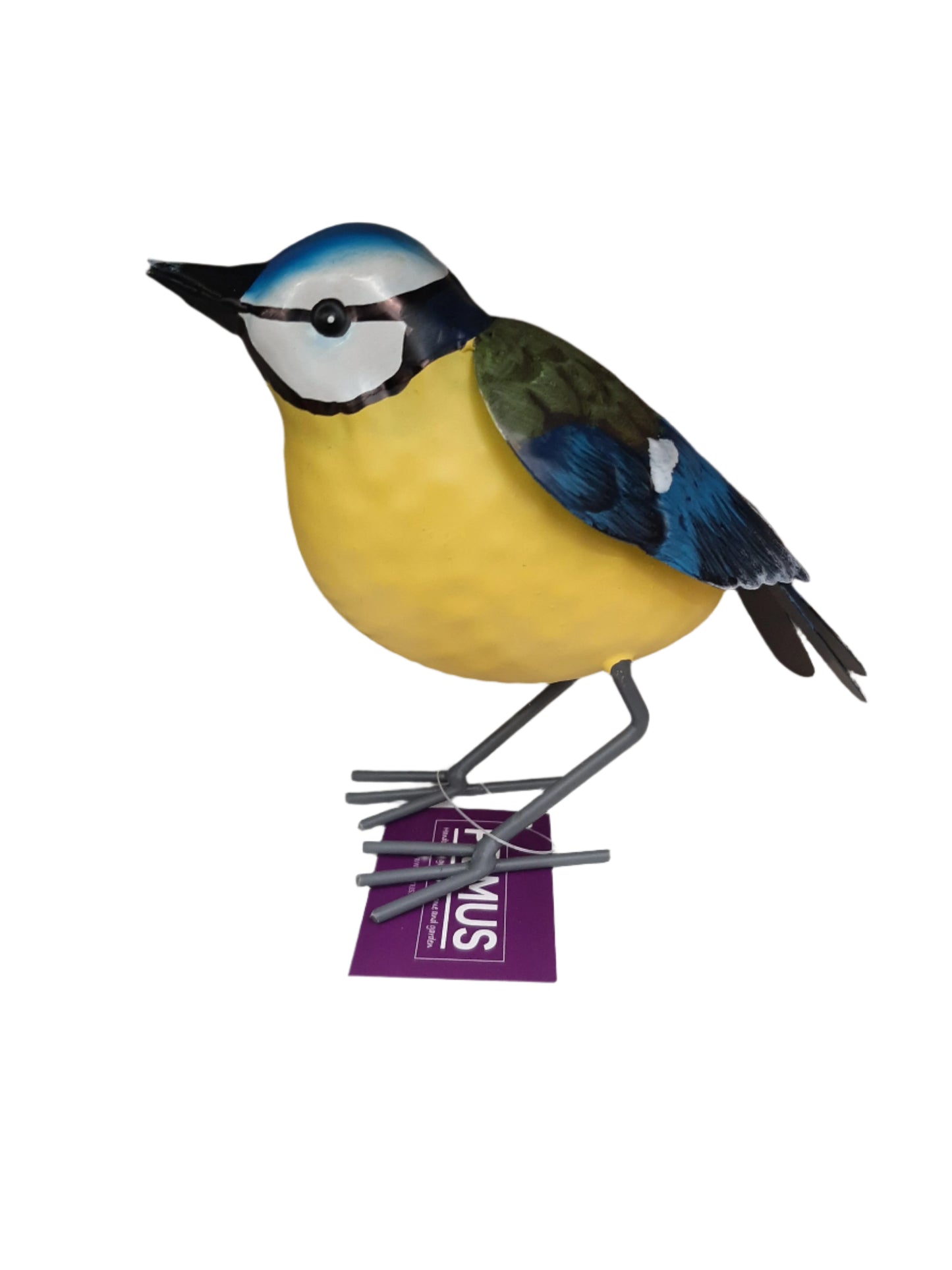 Blue Tit Metal Garden Bird Ornament