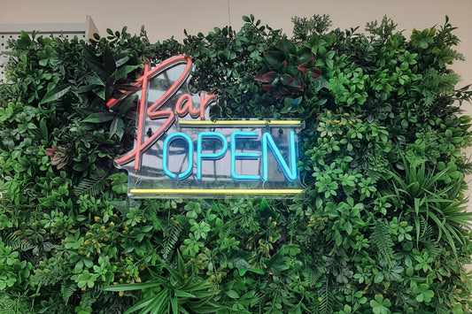 Neon Bar Open Sign