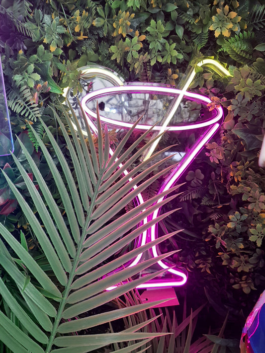 Neon Cocktail Sign