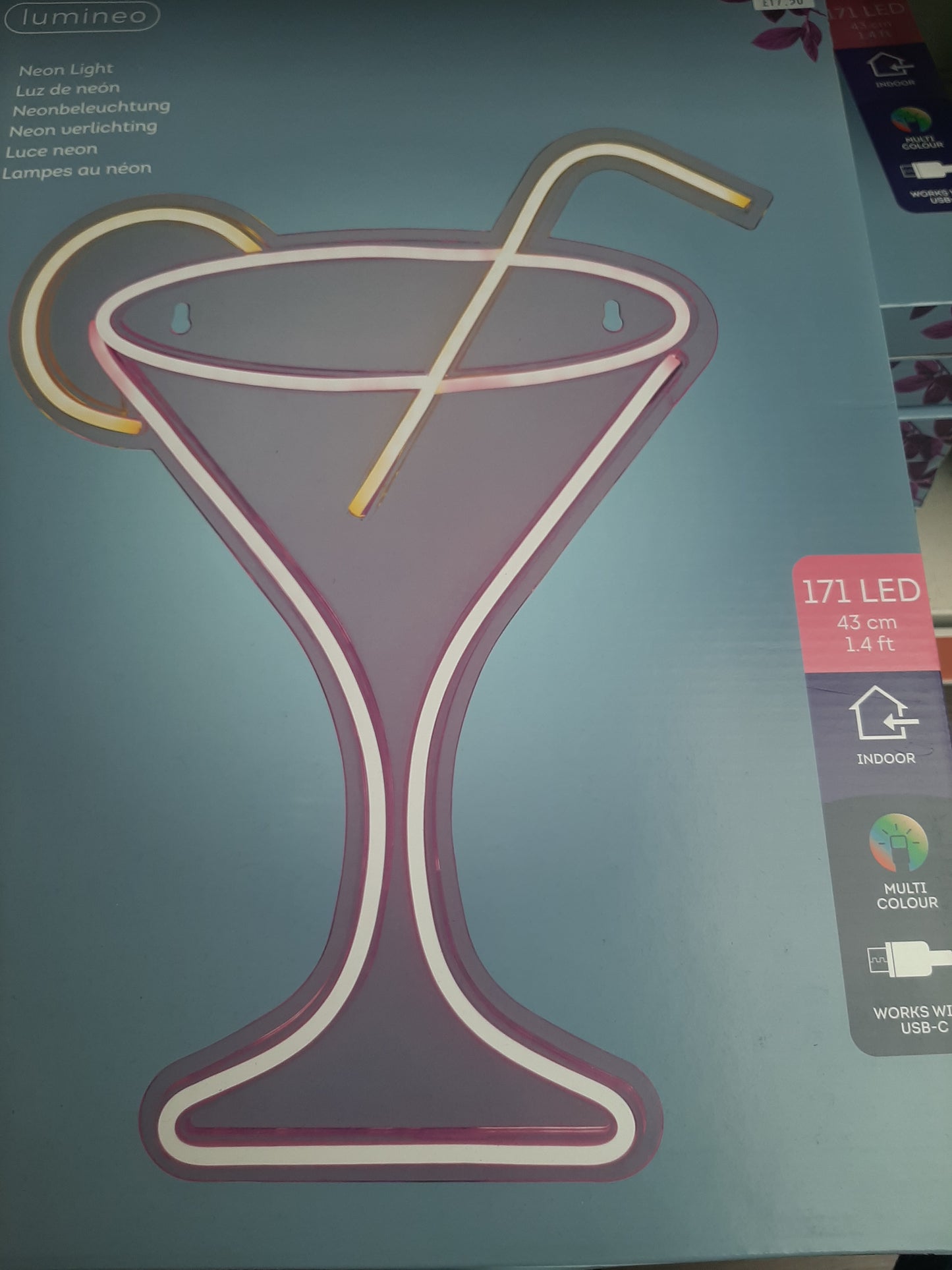 Neon Cocktail Sign