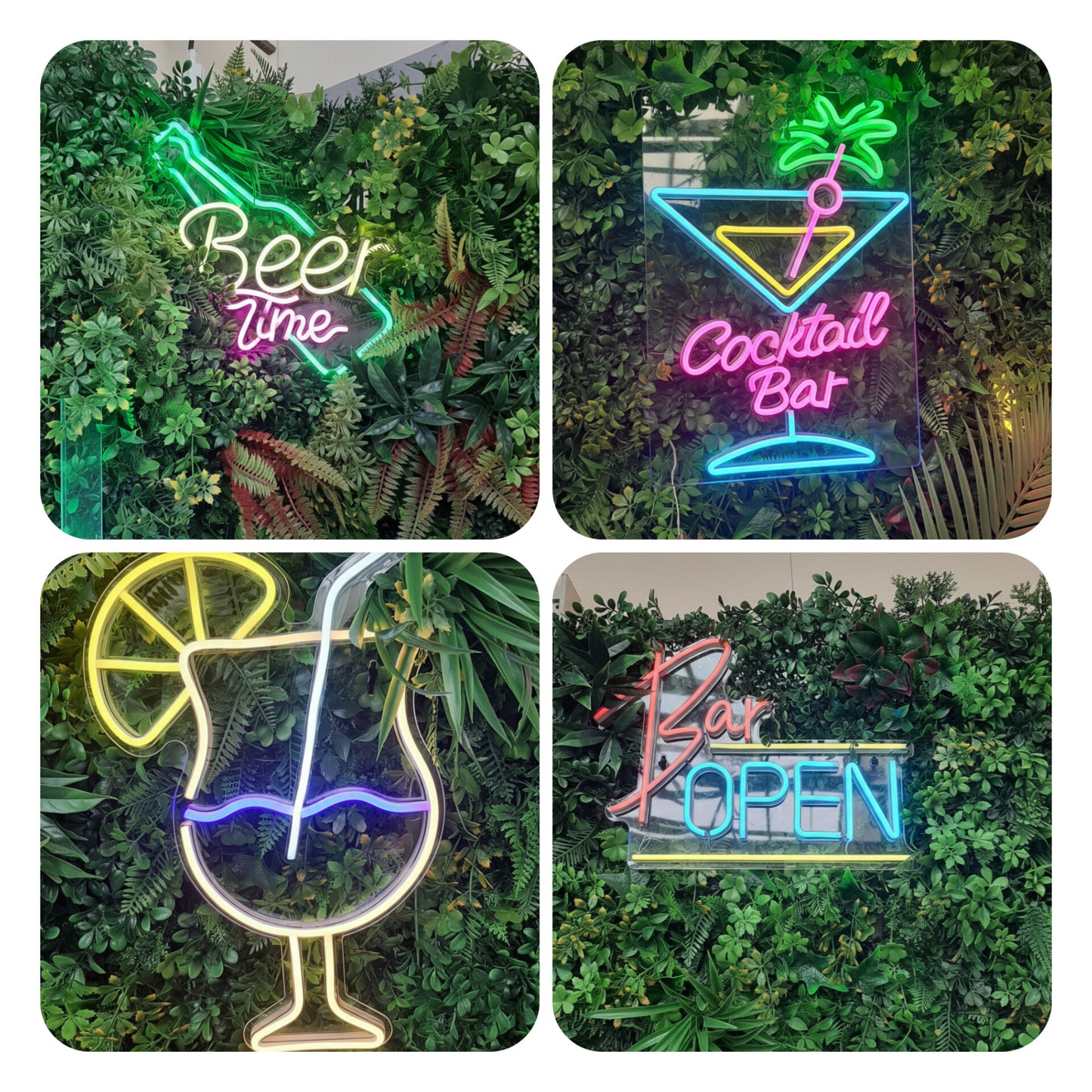 Neon Beer Time Sign